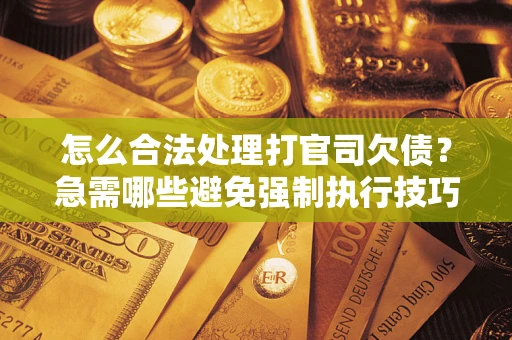 武汉怎么合法处理打官司欠债？急需哪些避免强制执行技巧？